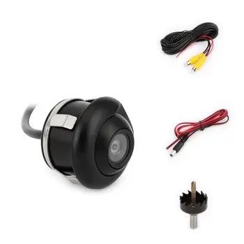 

Full HD Car Rear View Camera 360 Degree Night Vision Backup Camera Adjustable Rear Camera for Auto Waterproof Reverse Camera