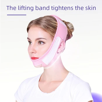 

Face Slim V-Line Lift Up Mask Cheek Chin Neck Slimming Thin Strap Anti-Wrinkle Facial Thin Face Mask Slimming