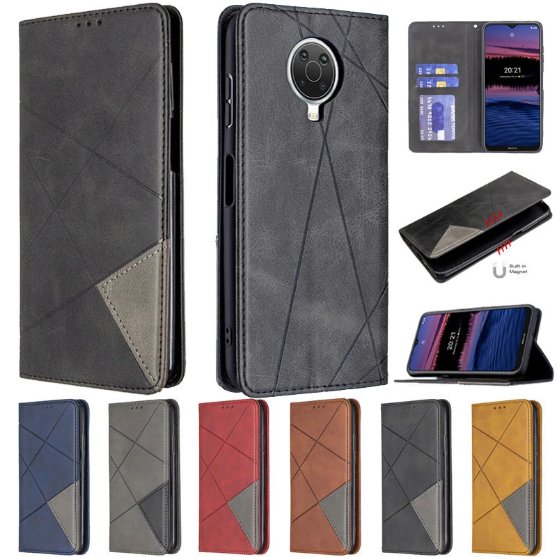 For Nokia G20 Case For Nokia 5.4 3.4 2.4 1.4 C1 Plus 1.3 5.3 2.2 6.2 7.2 2.2 3.2 4.2 Phone Cover Stand Book Wallet Leather Coque flip cases