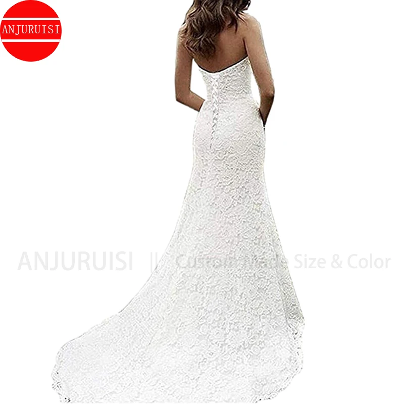 Рисунок 2 - Кружевное свадебное платье-Русалка 2022