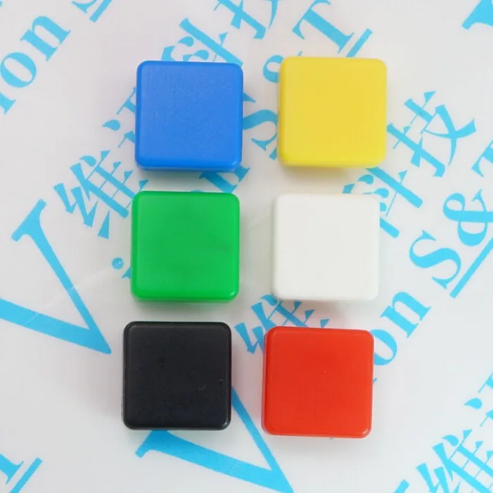 50PCS A14 Omron with key cap 12 * 7.3 square White Green Blue Yellow Red Black | Обустройство дома