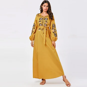 

Abaya Dubai Turkish Dresses Hijab Muslim Dress Abayas For Women Kaftan Caftan Robe Islam Vestidos Musulmanes Baju Muslim Wanita