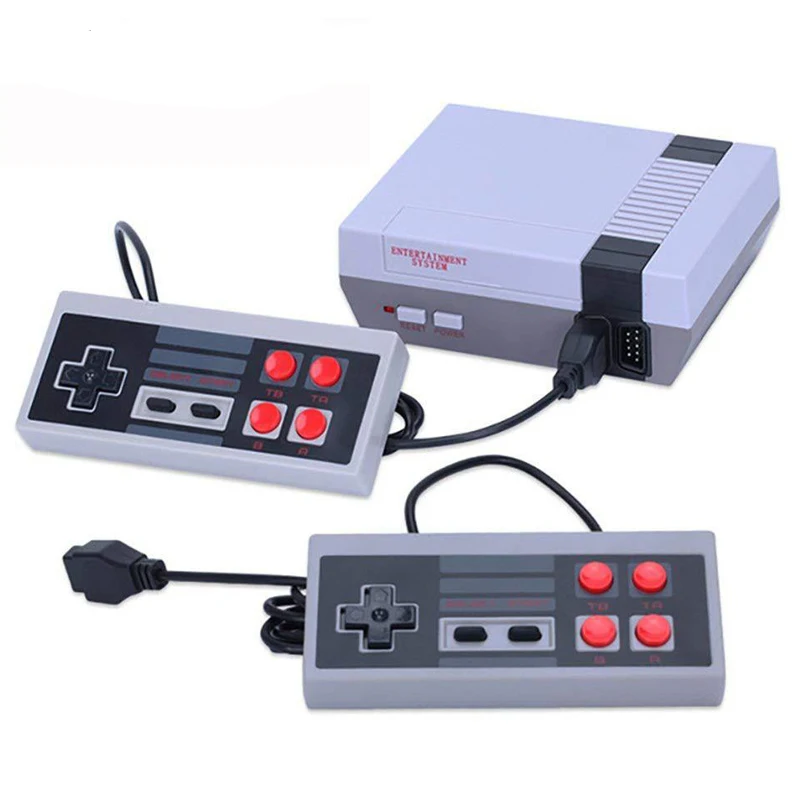 2020 Mini TV Handheld Family Recreation Video Game Console AV Output Retro Built-in 620 Classic Games Dual Gamepad Gaming Player