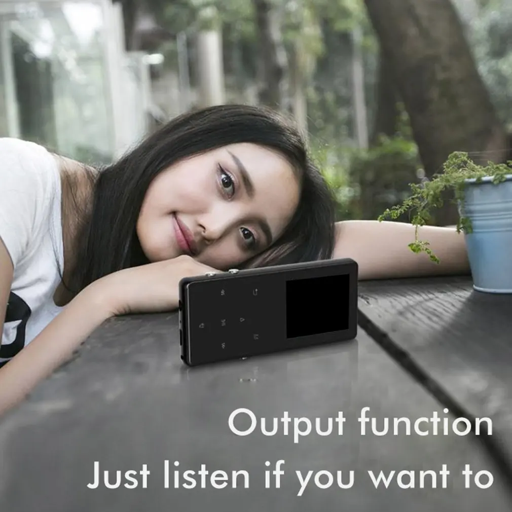 MP3 плеер с Bluetooth hifi без потерь мини музыкальный плеер с fm-радио динамик наушники Спорт MP3 Металл walkman