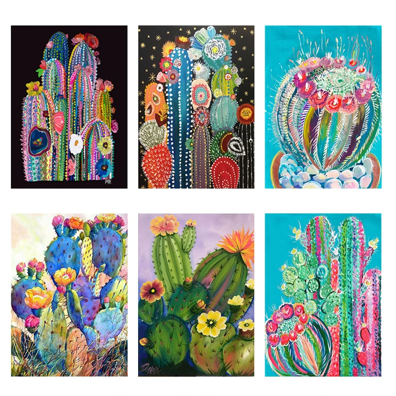 5D Diamond Painting Plant Fairy Palm Flower Embroidered Mosaic Picture Full DIY Cross Stitch Kit Home Decoration | Дом и сад
