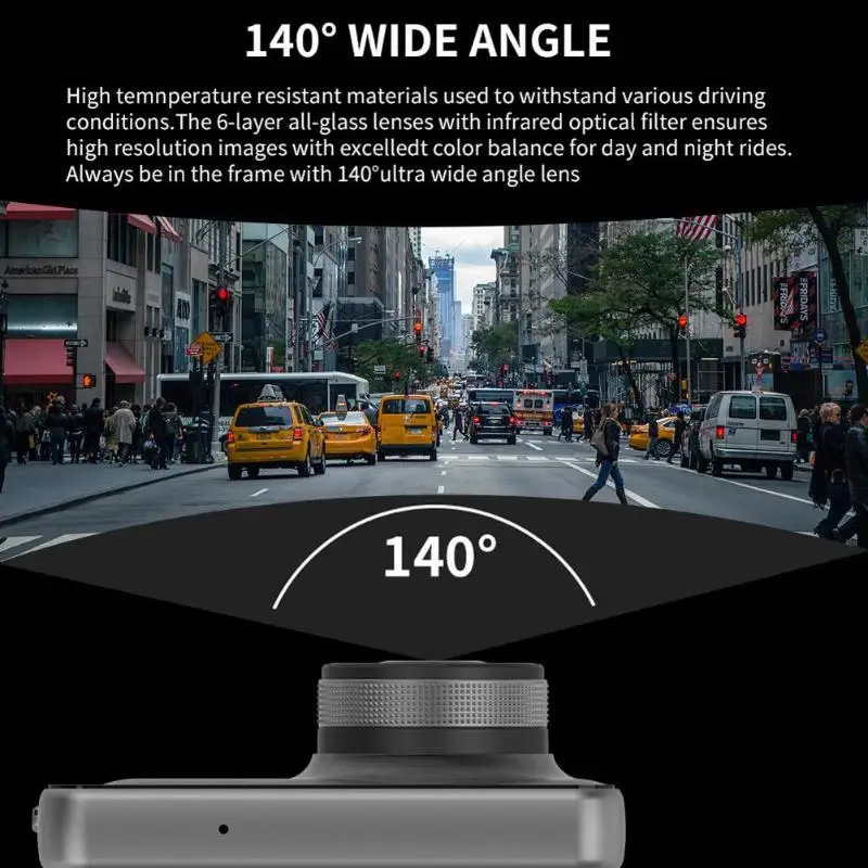 Anytek X31 1080p Full HD DVR автомобиля Камера Регистраторы 3 дюймов ЖК-дисплей Ночное видение Dash Cam LDWS ADAS SOS G-sensor номерной знак с водяным знаком горлышко в форме