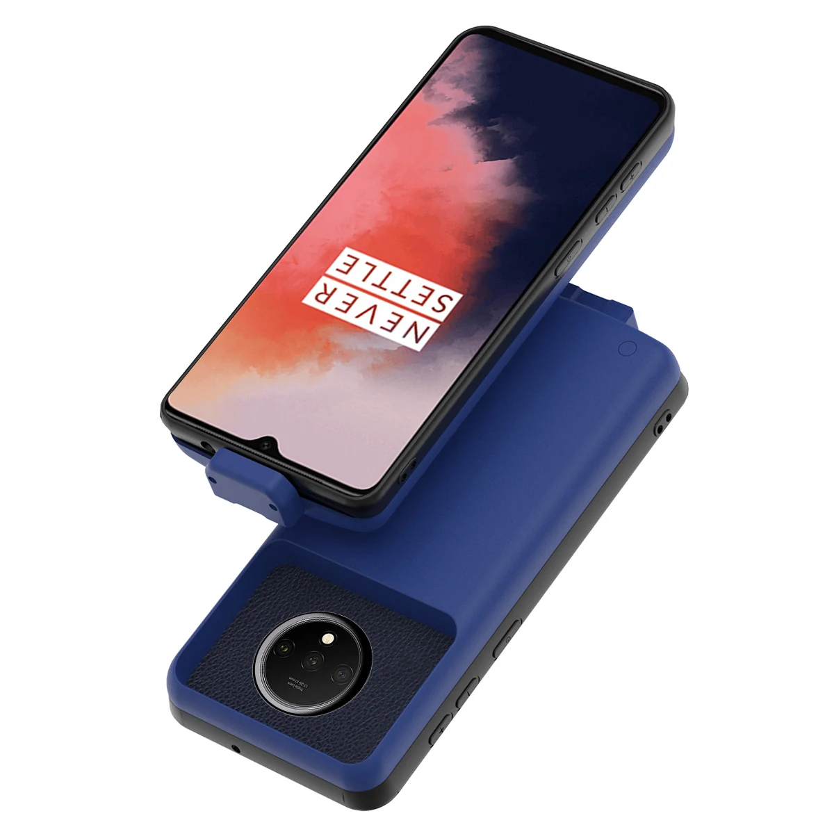 Для OnePlus 7T 7000mAh Чехол для зарядного устройства, магнитное Внешнее зарядное устройство для резервного копирования, внешний аккумулятор, защитный чехол, противоударный чехол, Fundas