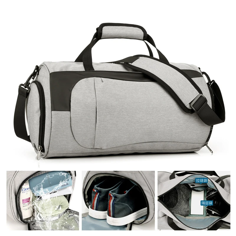 

Men Gym Bags Handbags Outdoor Sports Women Dry Wet Gymtas Yoga Bolsa For Training BagTas Fitness Travel Sac De Sport