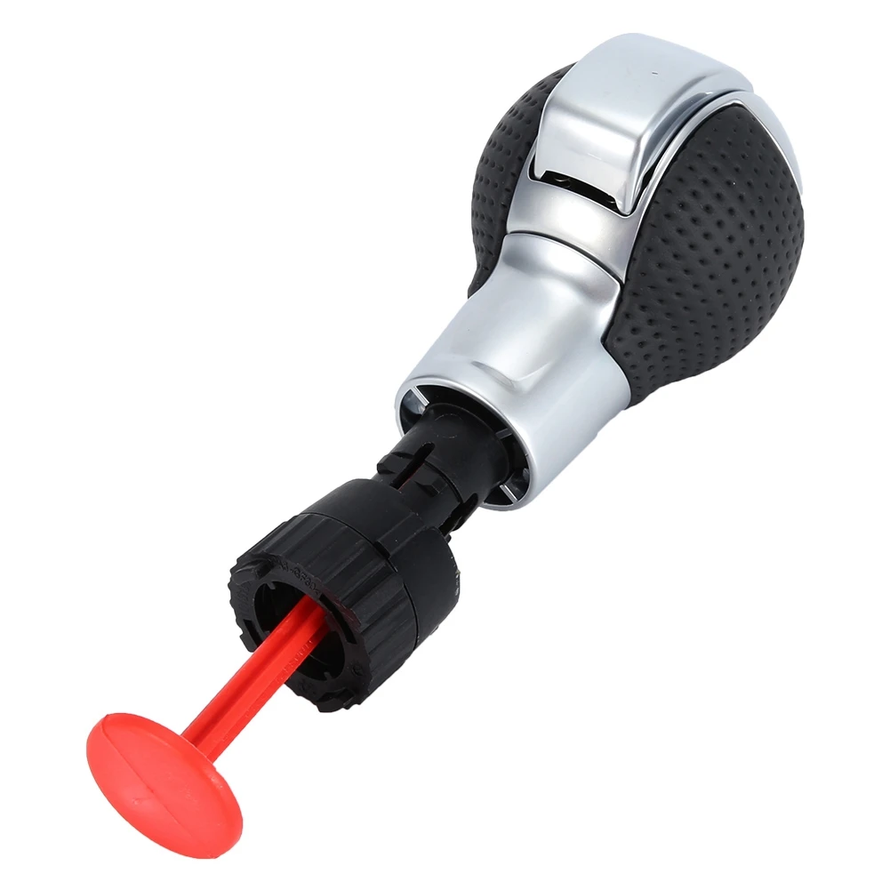 for RS Style Gear Shift Knob Shift Lever Handle Head for Audi A4 Automatic Transmission with a button in the front handball
