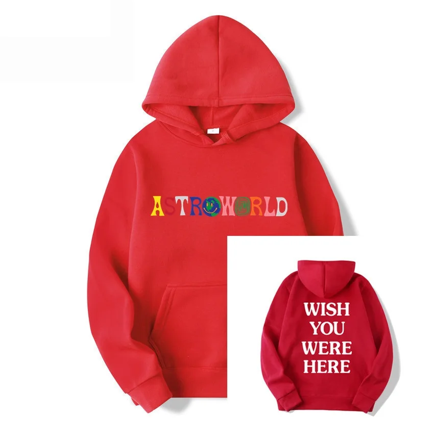 Толстовка с изображением Трэвиса Скотта с принтом астромира I Was You Here Pullover Повседневная Спортивная толстовка с капюшоном