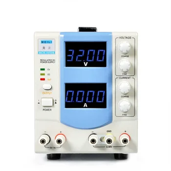 

New MCH-305DB 4 Digit Display 30V 5A Laboratory DC Power Supply Adjustable USB Charging Repair Switching Regulated Power Supply