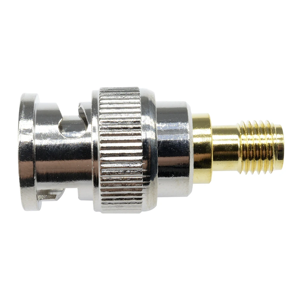 Адаптер BNC штекер SMA женский разъем RF разъем прямой Diy Электронный ДЛЯ RF подключения