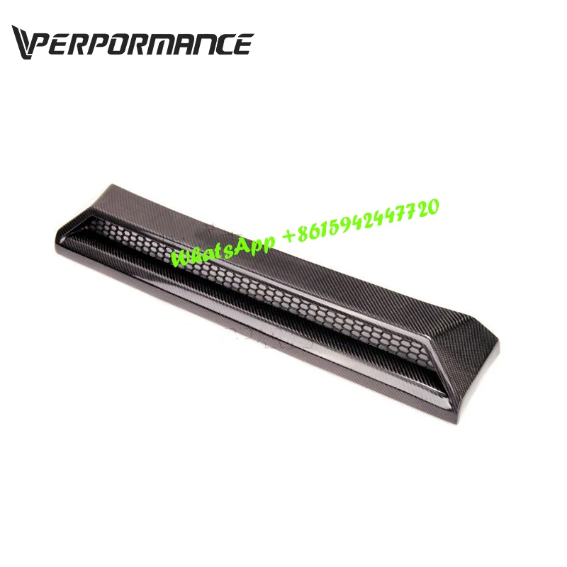 W463 углеродная передняя губа для g63 g65 до B700 B800 B900 стиль передний сплиттер для углерода 1990~ год - Цвет: Front vents
