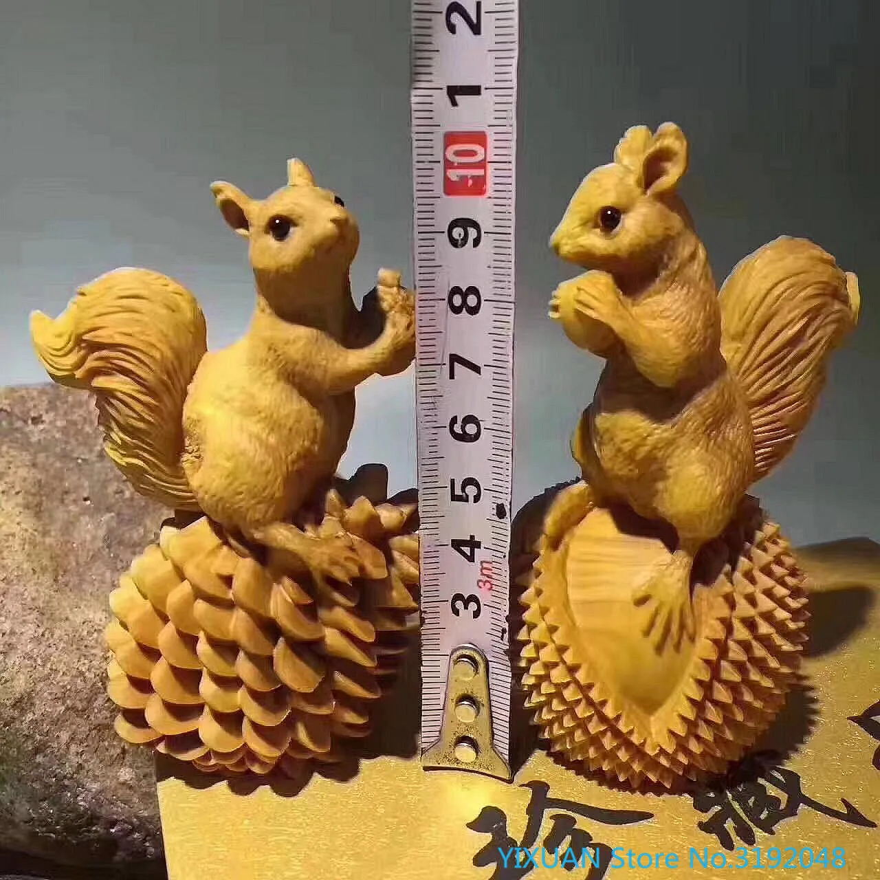Самшит, сосна и мышь резьба, креативный руль, ручная работа, креативная домашняя мебель, мебель для животных