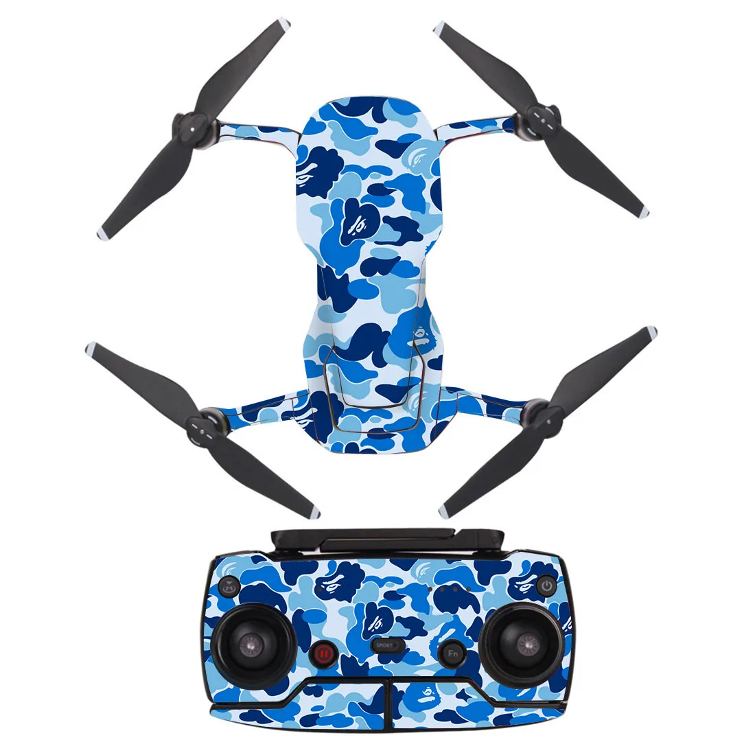 ПВХ водонепроницаемый стикер для DJI MAVIC AIR Drone корпус оболочка защита кожи Квадрокоптер камера Drone Кожа Наклейка s Аксессуары