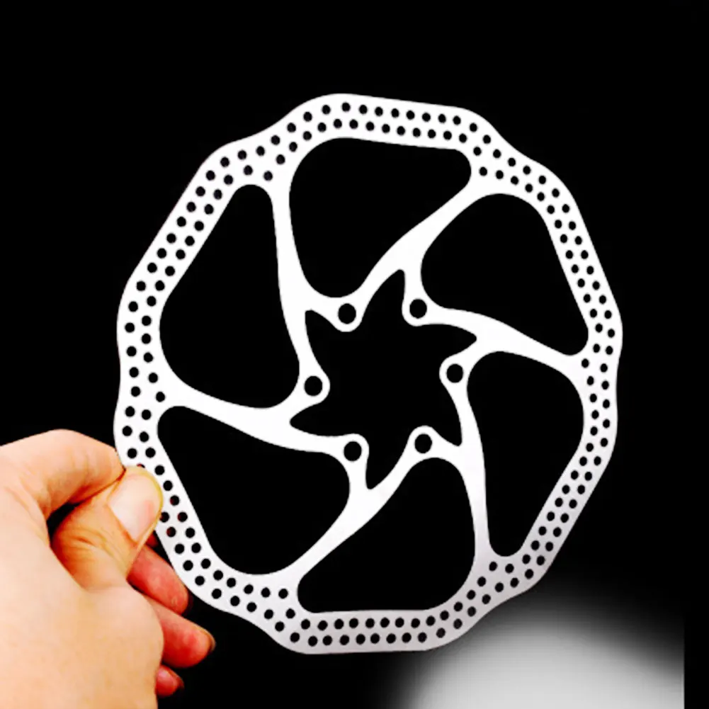 1 Piece 6 Bolts Stainless Steel Bicycle Rotors Fit for Road Bike MTB BMX Bicycle