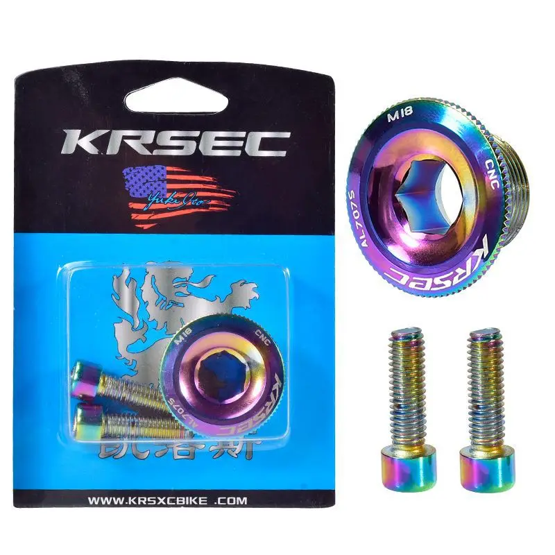 Винт из алюминиевого сплава с ЧПУ KRSEC MTB винты M15/M18/M20 для SHIMANO FSA | Спорт и