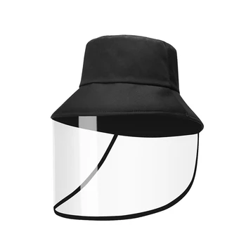 

Protective Dustproof Hat Mask with Transparent Face Shield Cover Masks Men Women Full Face Hat for Camping Hiking Fishing Travel