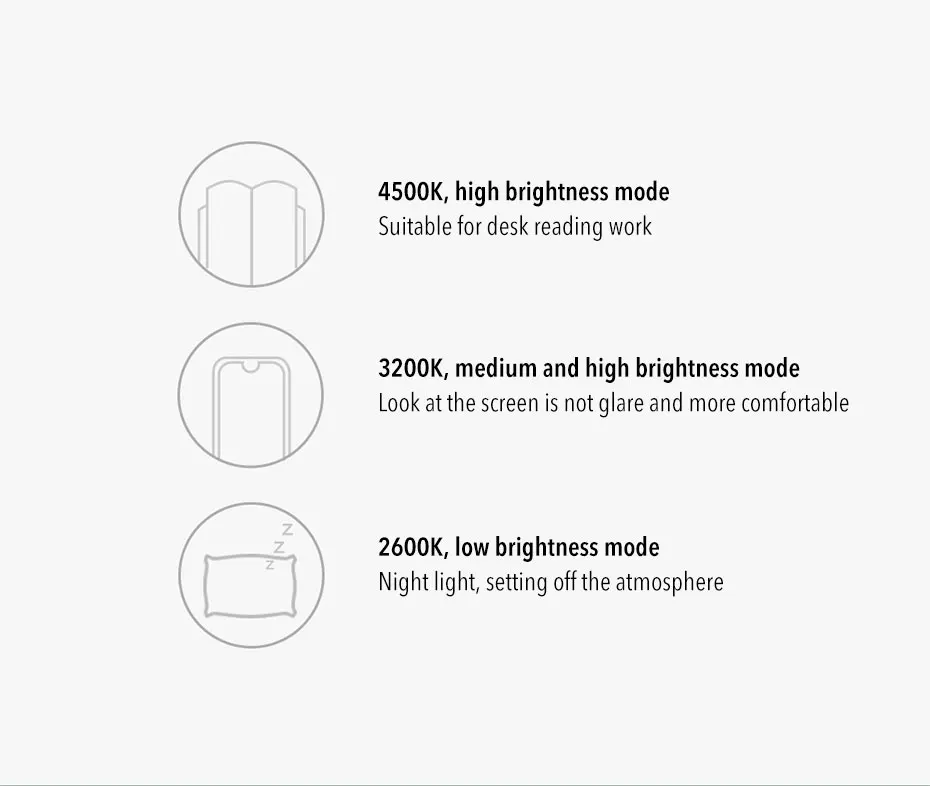 Xiaomi настольная лампа Mijia Перезаряжаемые светодиодный светильник 2000 мА/ч, USB, Портативный выносливости Регулируемая 3 светильник Температура глаз настольная лампа светильник