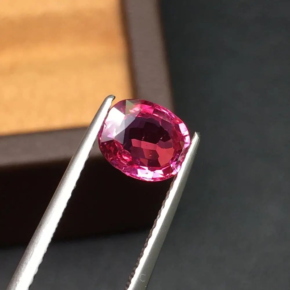 L403 розовый сапфир 1.51ct падпарадша натуральный ненагреваемый свободные