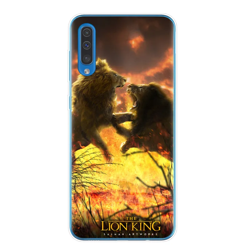 Мягкий силиконовый чехол для телефона Lion King nala simba timon из ТПУ для samsung A10 A20 A30 A40 A50 A70 A7 A9 A6 A8 Plus coque - Цвет: T6826
