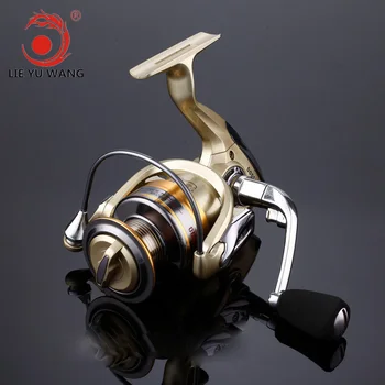 

LIEYUWANG Spinning Fishing Reel 13+1BB Carp Fishing Reels Exchangeable Handle Spining Reel For Bass Fishing pesca molinete AT