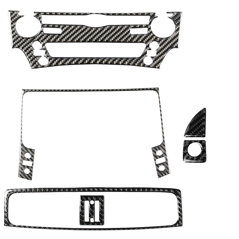 Для LEXUS IS250 300 350C 2006-2012 внутренняя центральная консоль из углеродного волокна Панель GPS отделка