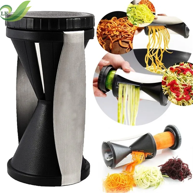 

Stainless Steel Potato Carrot Silk Spiral Turning Grater Kitchenware Gadgets Milling Machine Dipper Tools Cut Wire Kitchen Tools
