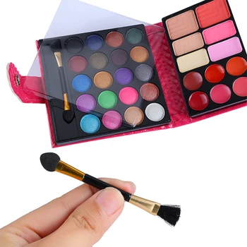 

32 Colors Shimmer Eyeshadow Eye Shadow Palette With Mirror Makeup Wallet Lock Eye Shadow Tray Palette Maquillage Facial TSLM1