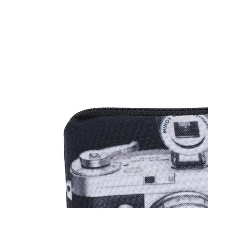WULI SEVEN Cute camera дизайнерский кошелек для монеток 3D цифровая печать маленькая сумка брелок Сменный Чехол женский Плетеный кулон кошелек