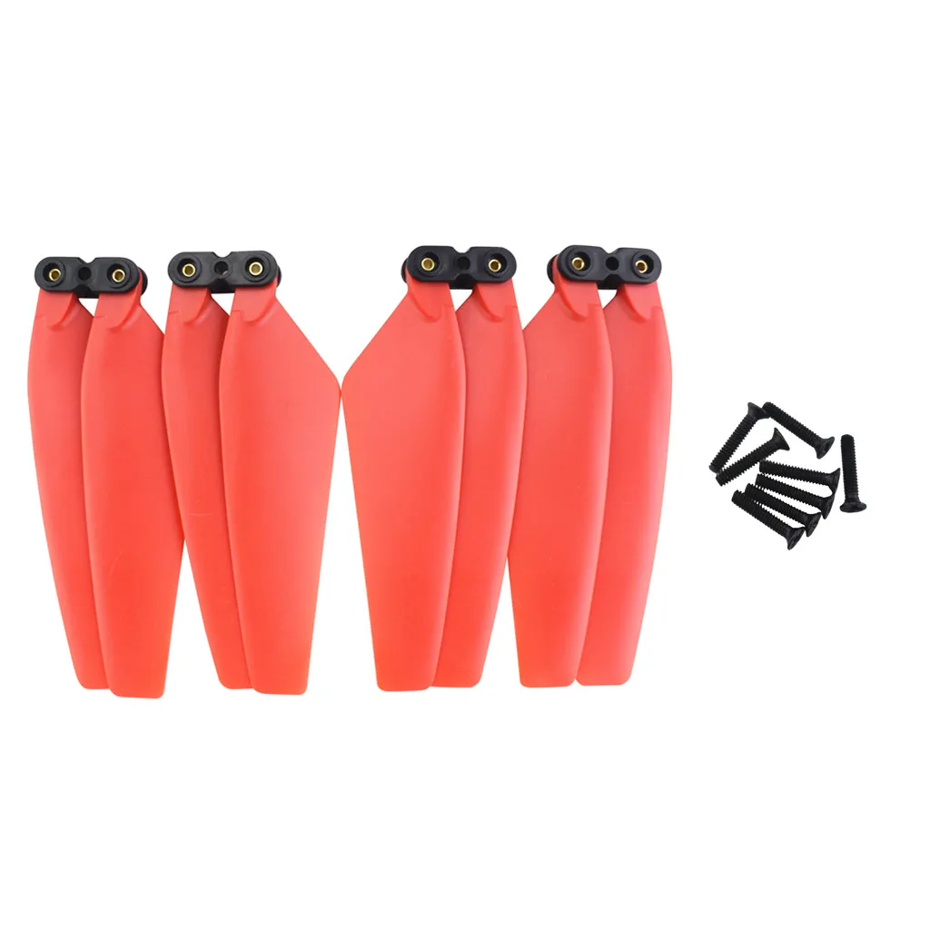 4PCS propeller for MJX Bugs 4W B4W EX3 D88 HS550 quadcopter aerial photography accessories red | Игрушки и хобби