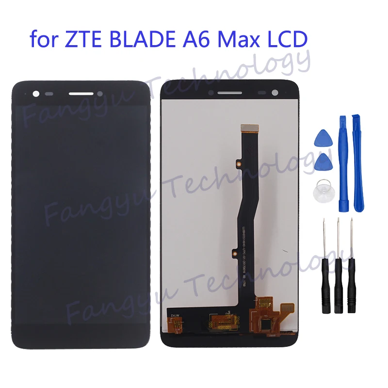 

for ZTE BLADE A6 Max LCD liquid crystal touch screen digitizer assembly 100% new display zte A6 max display +tools for reparing