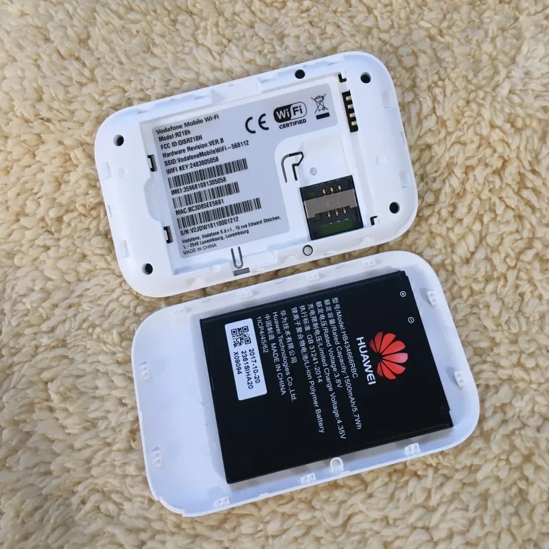 Разблокированный HUAWEI Vodafone R216 4G 150 Мбит/с мобильный беспроводной маршрутизатор 4G модем MIFI точка доступа карман+ 2 антенны PK E5573