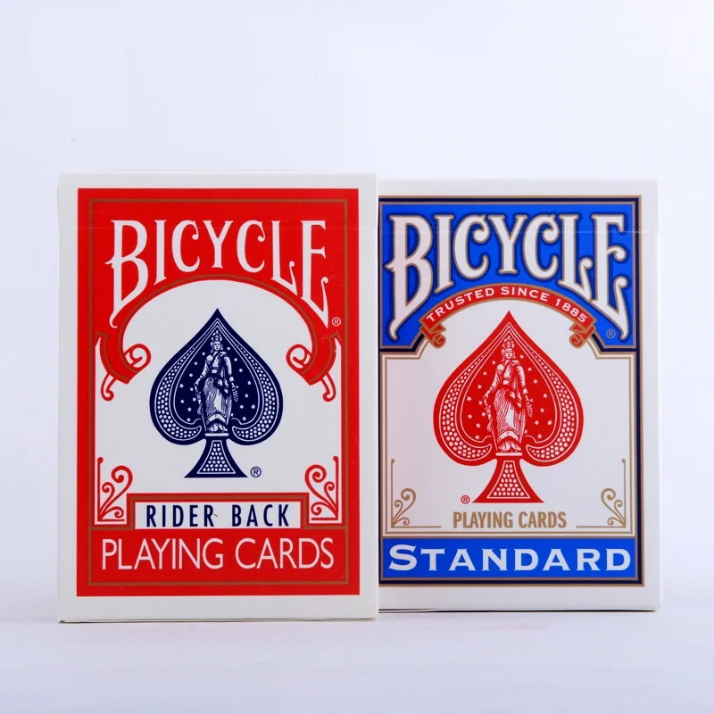 1 Pz Usa Nativa Bicicletta Deck Rosso O Blu Magia Carte Da Gioco Regolari Cavaliere Indietro Mazzi Standard Trucco Magico 808 Mazzi Sigillati