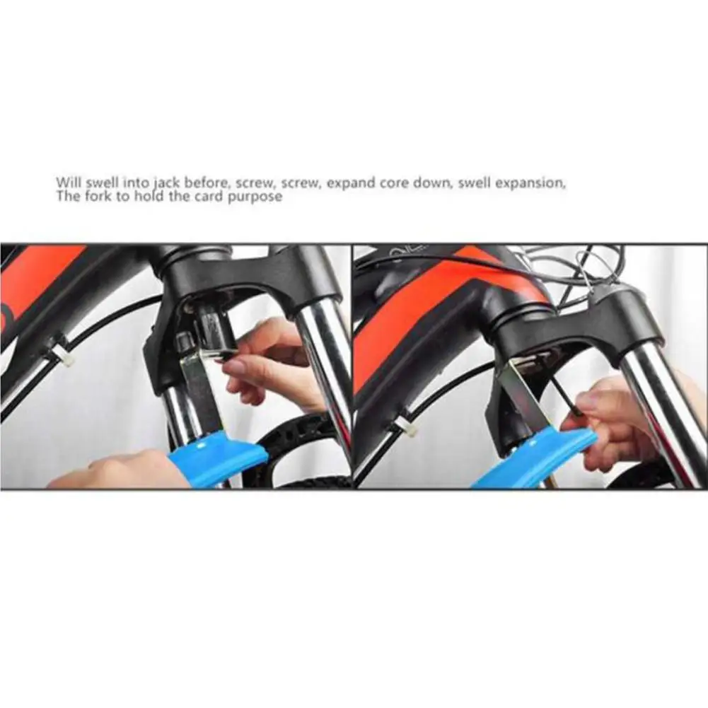 2pcs Mountain Bike Cycling Front Rear LED Mudguard Set Folding Bike Fender Taillight