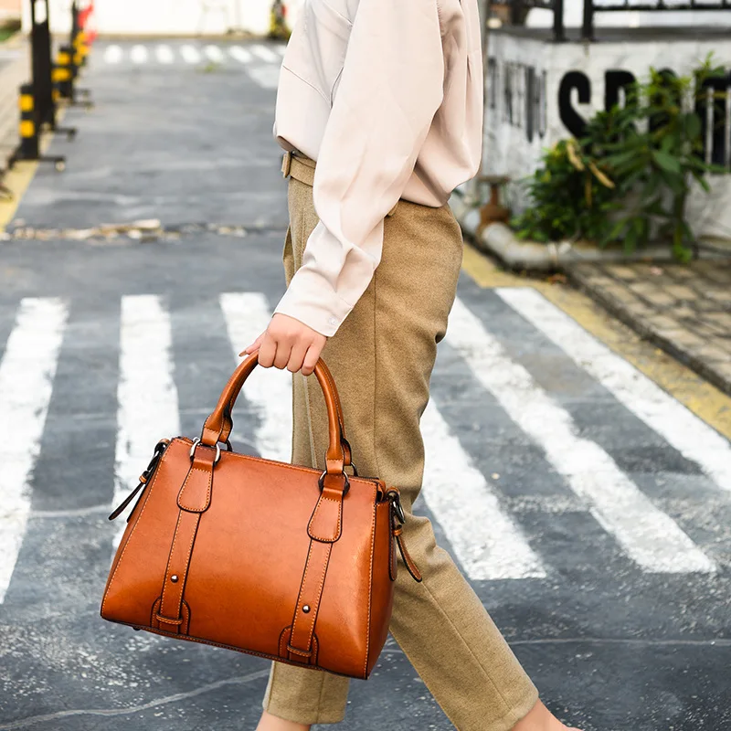 Shoulder Bag Leather Handbags Diagonal Shoulder Bag Ladies Bag Handbag