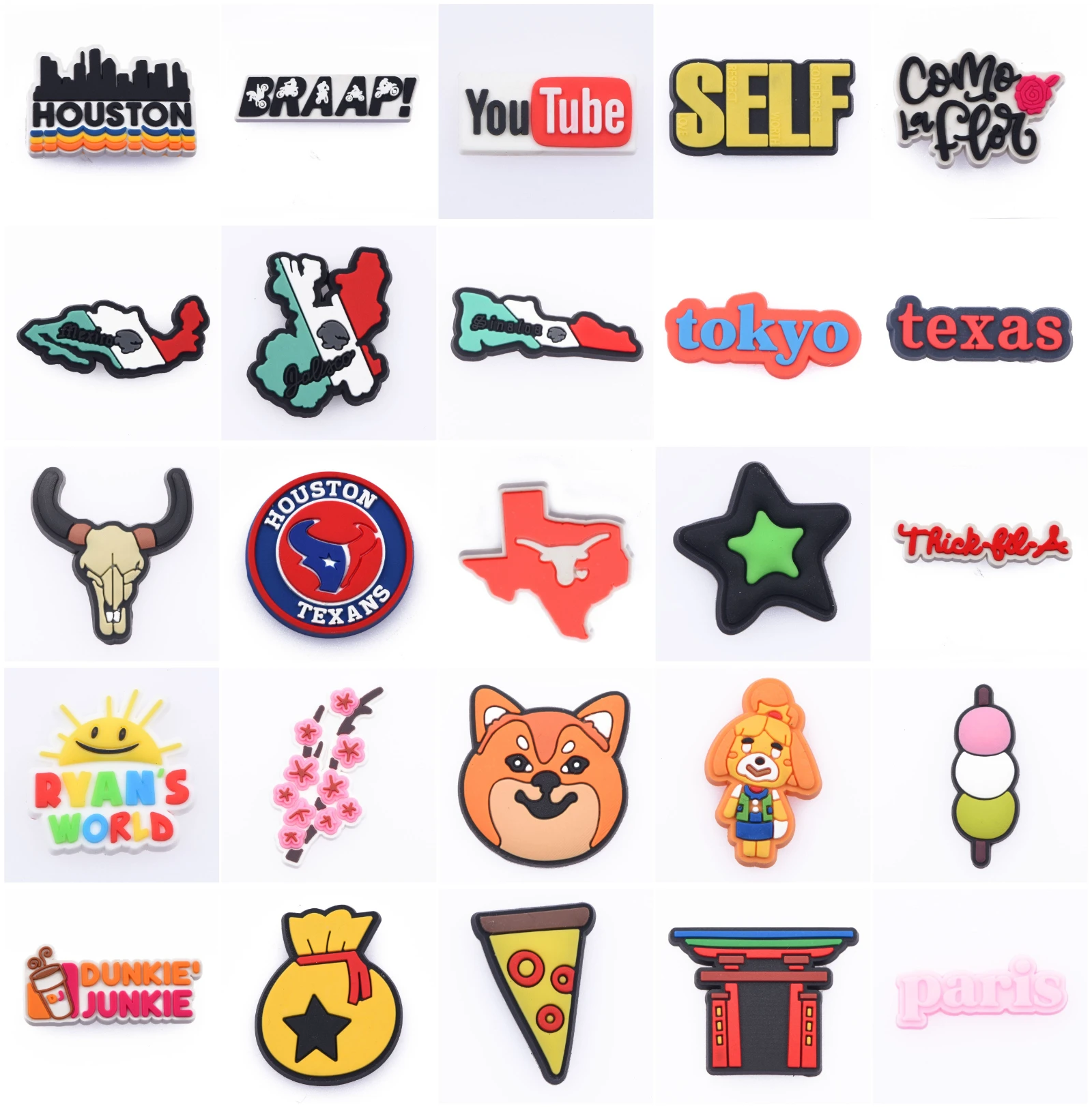 Мультяшные Подвески в виде Крока подвески для обуви животные Кроксы пряжка