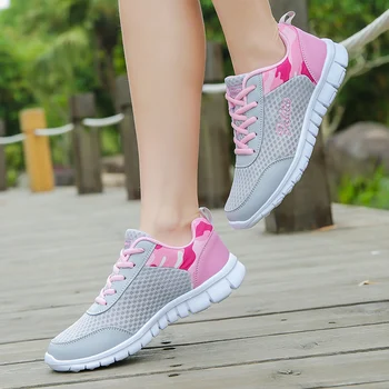 

Tenis Feminino 2020 Brand Light Soft Sport Shoes Women Tennis Shoes Female Stability Walking Sneakers Walking Fitness Trainers