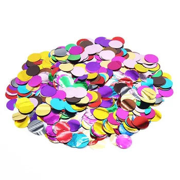 

1cm 10g/bag Mixed Colors Round Tissue Wedding Confetti Dots Filling Balloons Engagement Birthday Party Table Decorations