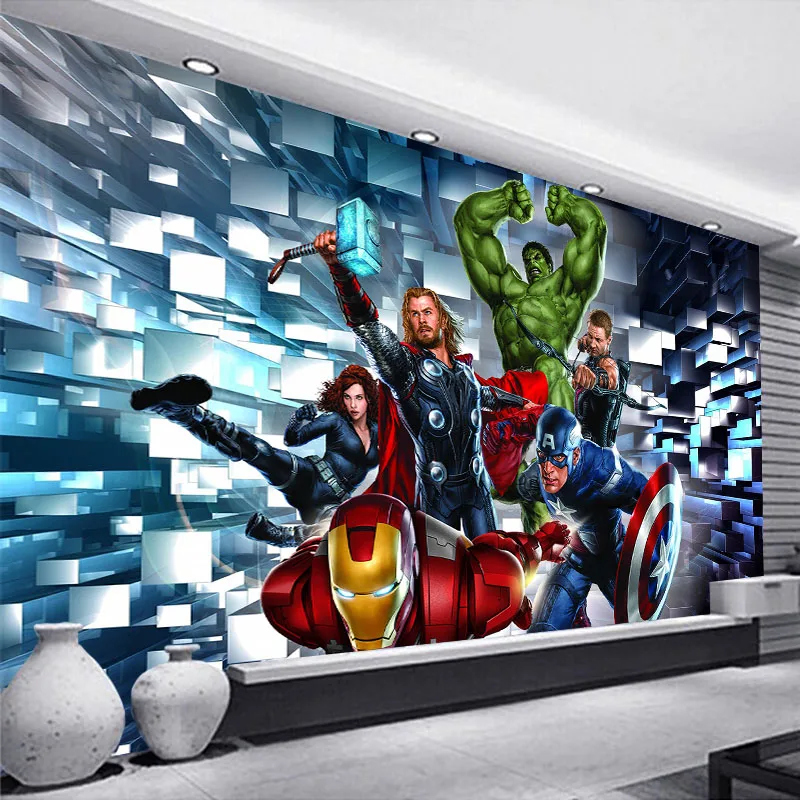 

Custom 3D Wall Murals Wallpaper For Kids Room Bedroom Decoration Film Poster Cafe Bar Decorative Waterproof Canvas Wall Painting