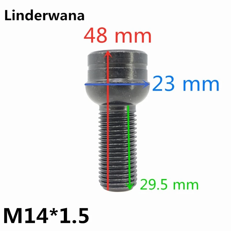 1 комплект M14 * 5 замок колеса болт шины противоугонные винты гайка для Mercedes Benz W166
