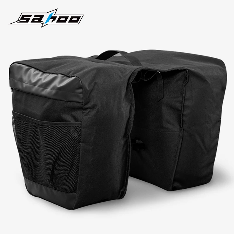 SAHOO 28L велосипедная сумка для путешествий, сумка для багажа, нейлоновая велосипедная сумка, велосипедная двойная боковая задняя стойка, заднее сиденье, сумка для багажника, велосипедная сумка Pannier B