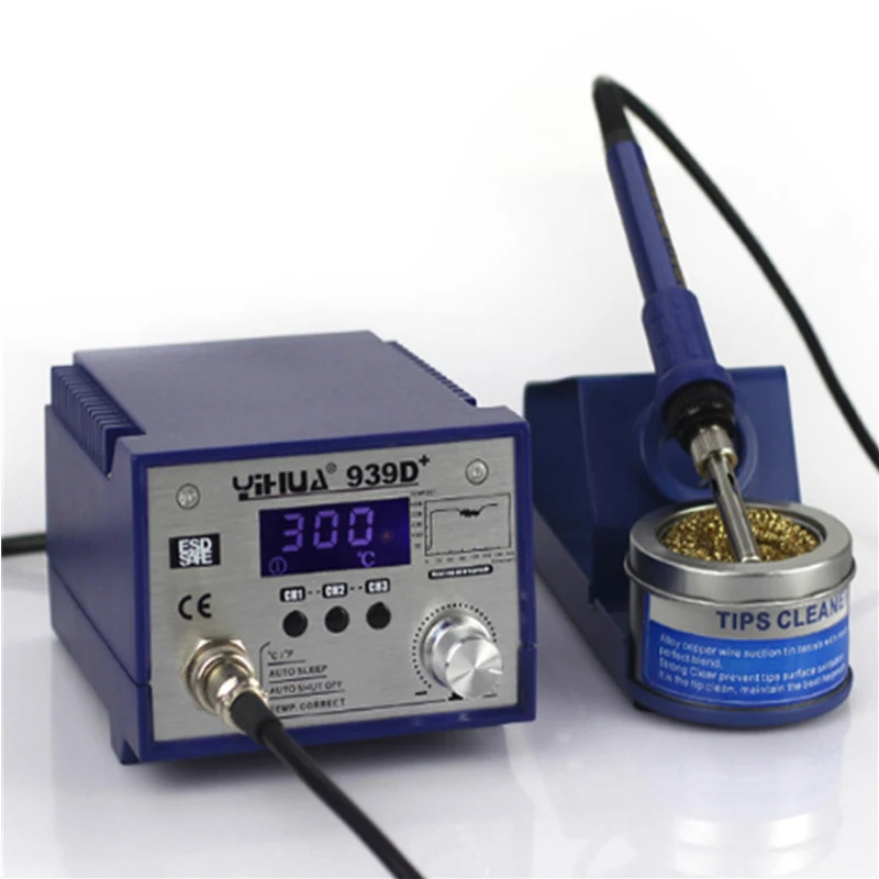 

Lead-free Soldering Iron YIHUA 939D+ Solder Station For Motherboard For Laptop Samsung Welding Repair