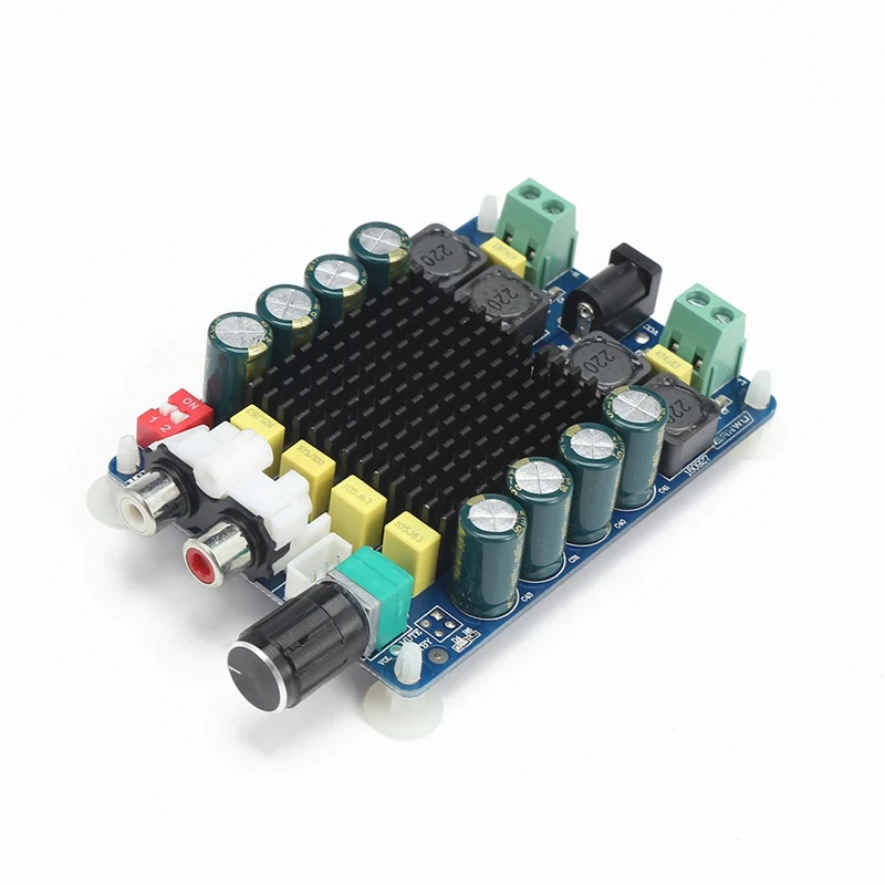 Tda7498 класс-D высокой мощности Цифровой усилитель доска 2X100 Вт усилители Поддержка двух каналов стерео усилитель