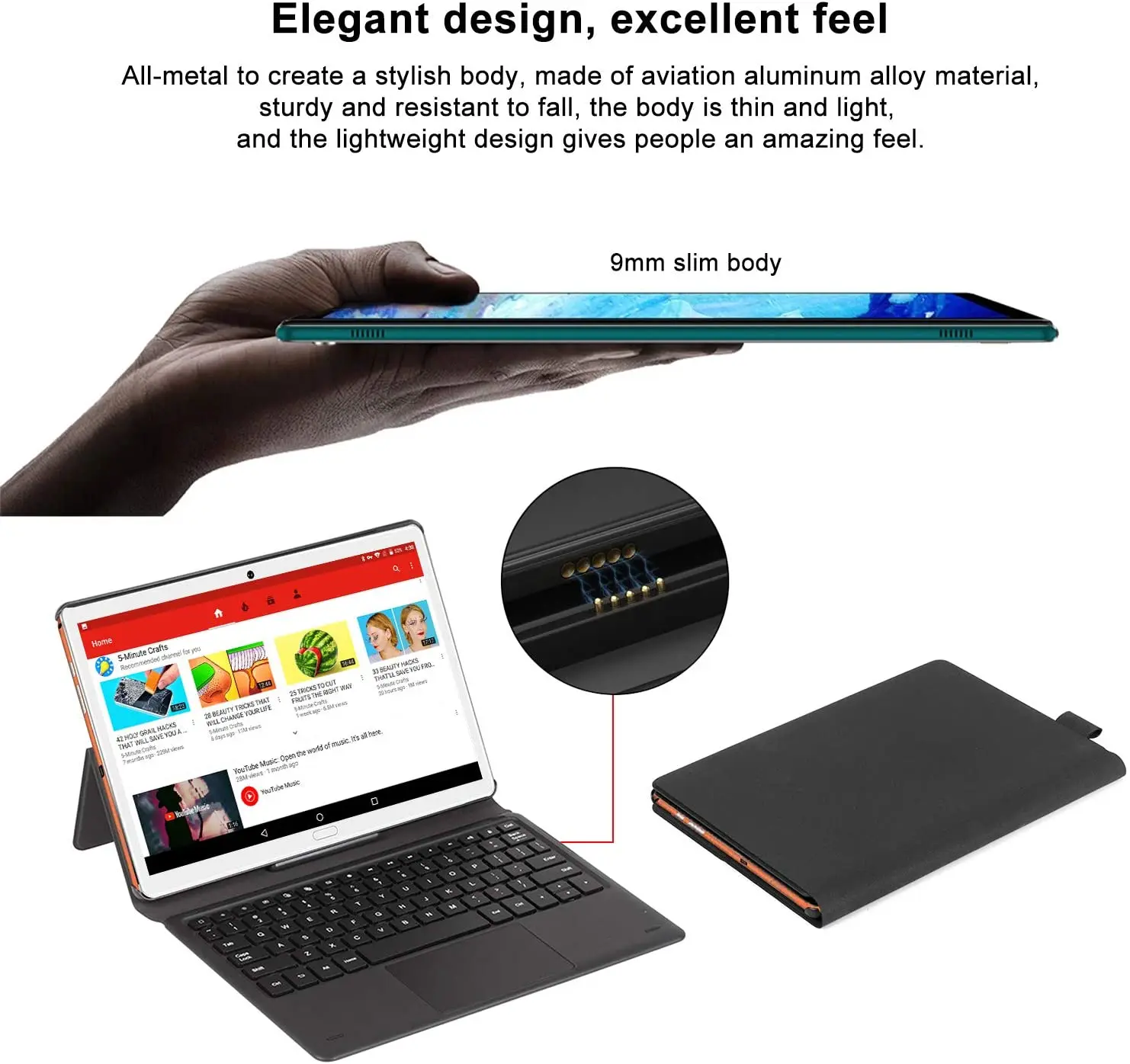 Newest 10.6 Inch 1920*1200 2.5K IPS Screen Deca Core Tablet PC 6GB+128GB ROM 13.0MP GPS Global 4G LTE Android Tablets планшет
