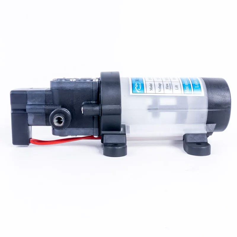 DC 12V 80W 5.5L/Min микро мембранный Водяной Насос самовсасывающий насос с автоматическим переключателем для домашнего сада