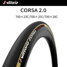 Opony rowerowe drogowe Vittoria Corsa 700 × 23C/25C/28C składane bezdętkowe 700C szosowe zawody rowerowe grafen 2.0 opony