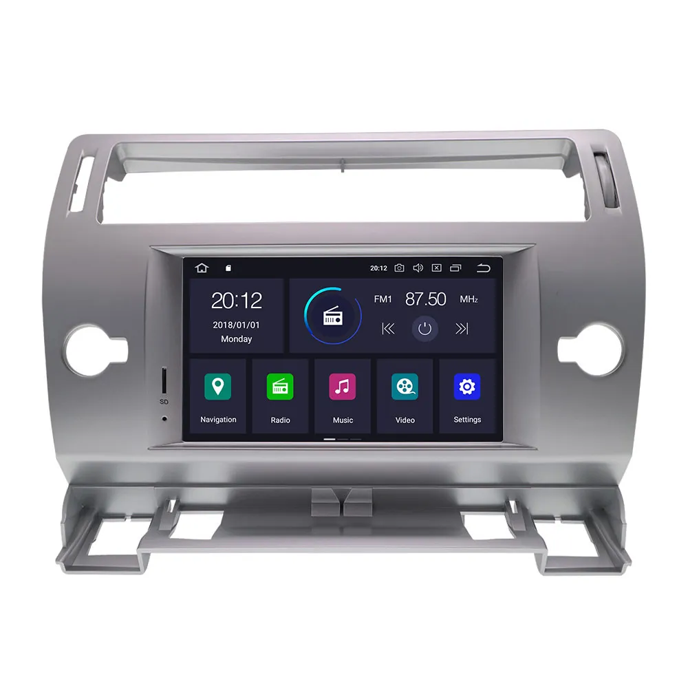 Android 9 8 Core 4+ 46 GB с DSP для Citroen C4 C-Triomphe C-Quatre 2005-2009 Автомобильный gps навигация Радио Мультимедийный Плеер DVD