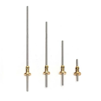 

3D Printer Parts T8 Thread Lead Screw Anti-Backlash Nut Kit Length 200mm 300mm 400mm 500mm Lead Screw 8mm with Brass Nut
