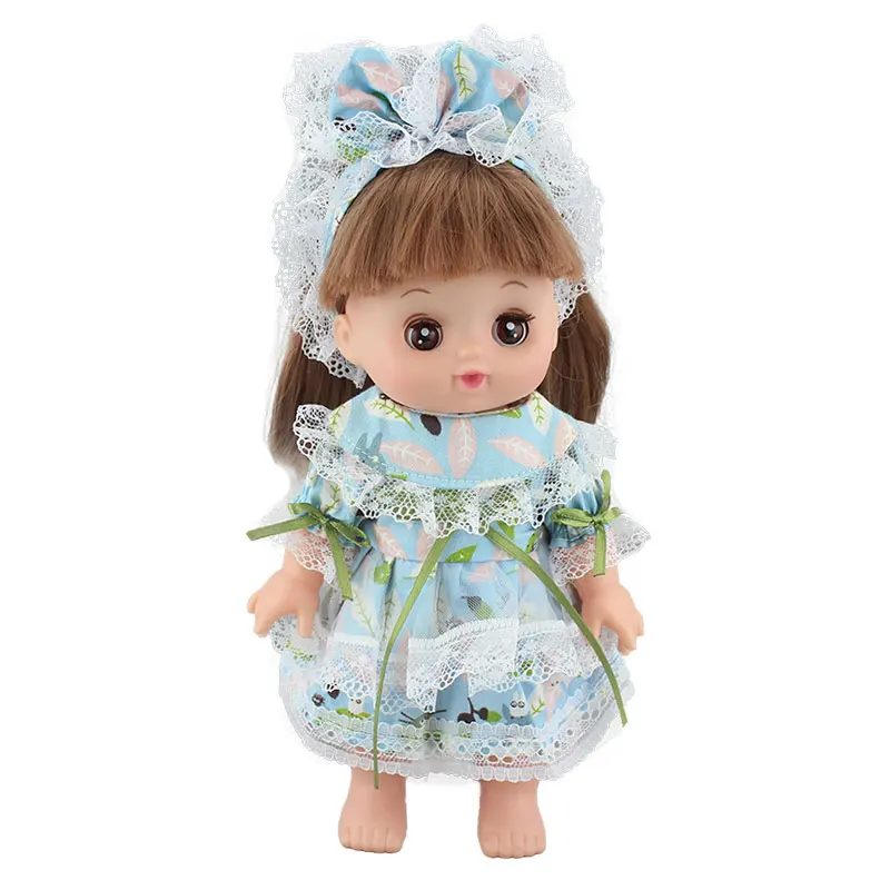 Милый полосатый комбинезон для 25 см Mellchan Baby Doll аксессуары для одежды - Цвет: 04